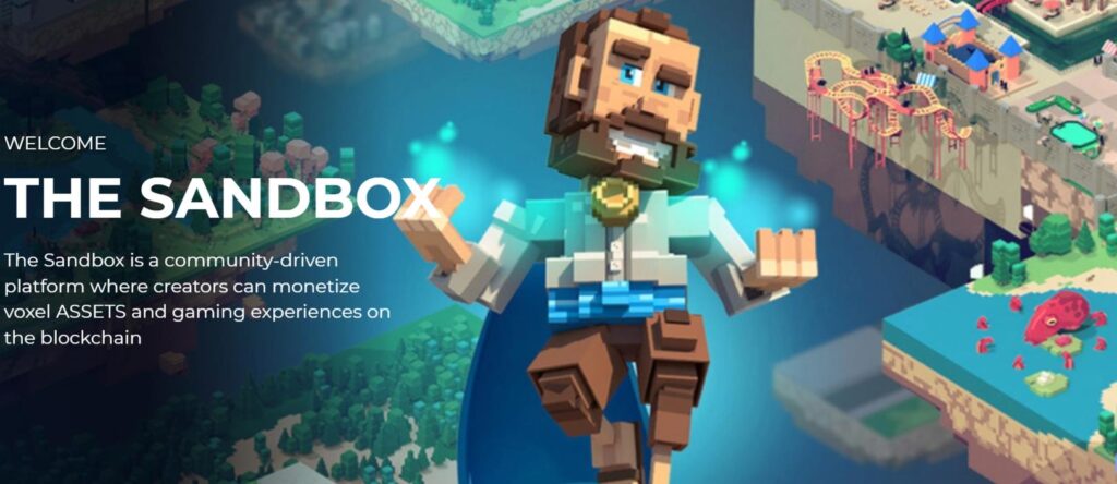 Top 11 game NFT hàng đầu năm 2022 5 The Sandbox