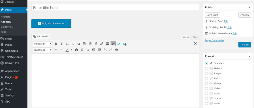 Cách nhanh nhất để có một trang web 20 Writing blog post