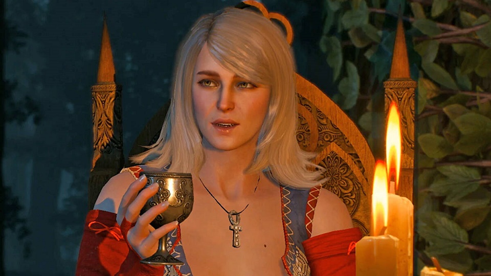 Những mối tình lãng mạn trong The Witcher 3 4 Keira Metz