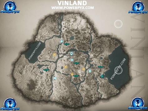 Assassin's Creed Valhalla có tổng diện tích là bao nhiêu? 4 assassins creed valhalla vinland
