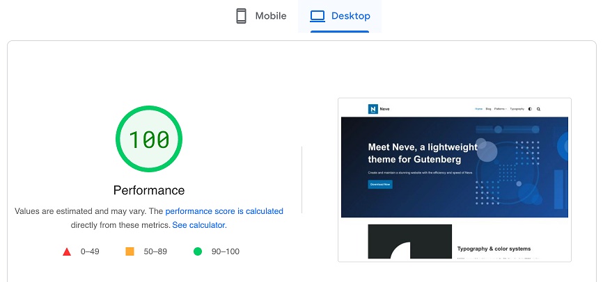 SEO WordPress: Thực hiện trong 28 bước 3 pagespeed 1
